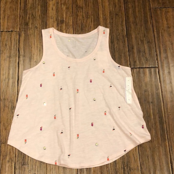 a new day Tops - A New Day Cocktail Print Tank
